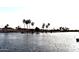 Scenic view of waterfront homes, palm trees, and calm water at 1490 W Laurel Ave, Gilbert, AZ 85233