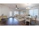 Bright open-concept living area offers room for living and dining spaces at 1642 E Cardinal Dr, Casa Grande, AZ 85122