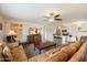 Well-lit open-concept living area and kitchen at 17010 E Calle Del Oro -- # D, Fountain Hills, AZ 85268