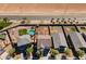 Aerial view of a residential home featuring manicured landscaping and community at 17043 N Avelino Dr, Maricopa, AZ 85138