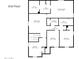 This is the second-floor layout of the home at 17043 N Avelino Dr, Maricopa, AZ 85138
