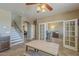 Dining room with stairs, office space, and open floor plan to other rooms at 26842 N 176Th Ln, Surprise, AZ 85387