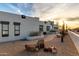 Beautiful single-story home with a desert landscape and stunning sunset views at 37646 N Dream St, Carefree, AZ 85377