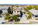 Aerial view of a two-story home showcasing its well-kept landscaping and neighborhood setting at 3914 E Constance Way, Phoenix, AZ 85042