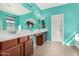 Inviting bathroom featuring dual sinks, vanity, and ample natural light in a stylishly designed space at 3914 E Constance Way, Phoenix, AZ 85042