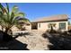 Backyard featuring desert landscaping and block walls at 44583 W Windrose Dr, Maricopa, AZ 85138