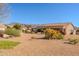 Spacious backyard with desert landscaping and mountain views at 5812 S Staghorn Cholla Ct, Gold Canyon, AZ 85118