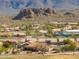 Scenic community view with desert landscaping, and mountain views at 5812 S Staghorn Cholla Ct, Gold Canyon, AZ 85118