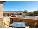 Outdoor patio space with mountain views, perfect for relaxing and entertaining at 5812 S Staghorn Cholla Ct, Gold Canyon, AZ 85118