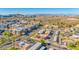 Aerial view of modern apartments featuring desert landscaping and community parking at 604 E Weber Dr # 12, Tempe, AZ 85288
