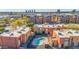 Private pool area surrounded by fenced yards, offering an ideal space for outdoor relaxation and enjoyment at 604 E Weber Dr # 12, Tempe, AZ 85288