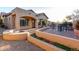 Lovely backyard patio with decorative concrete and outdoor seating at 8542 E Indigo St, Mesa, AZ 85207