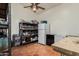 Spacious pantry with ample shelving and extra storage space for dry goods and appliances at 9401 N 122Nd Pl, Scottsdale, AZ 85259