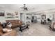 Open concept living room with modern decor and plenty of natural light at 10043 W Foothill Dr, Peoria, AZ 85383