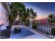 Relaxing outdoor balcony area with comfortable seating and scenic views of the surrounding landscape at 1614 E Kathleen Rd, Phoenix, AZ 85022