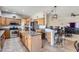 Kitchen with modern appliances, a central island, and an open design at 1614 E Kathleen Rd, Phoenix, AZ 85022