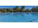 Community swimming pool with lounge chairs and umbrellas for relaxation in the sun at 20453 N 95Th Pl, Scottsdale, AZ 85255