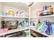 Walk-in pantry offering ample storage for food and household supplies at 21941 W Solano Dr, Buckeye, AZ 85326