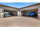 Spacious 3 car garage with epoxy floors offering plenty of space for storage, hobbies, and parking at 6328 W Fetlock Trl, Phoenix, AZ 85083