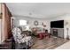 Inviting living room with warm lighting, comfortable seating, and stylish decor for a cozy atmosphere at 711 E Laurel Dr # 17, Casa Grande, AZ 85122