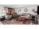 Inviting living room featuring warm lighting, comfortable seating, and tasteful decor for a cozy atmosphere at 711 E Laurel Dr # 17, Casa Grande, AZ 85122