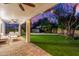 Relax and unwind in the outdoor living area and enjoy the lush landscaping at 8618 E Via De Encanto --, Scottsdale, AZ 85258