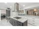 Spacious kitchen with a large island, modern appliances, and stylish finishes at 8618 E Via De Encanto --, Scottsdale, AZ 85258