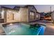 Backyard showcasing a luxurious swimming pool at 15480 W Corrine Dr, Surprise, AZ 85379