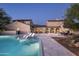 Resort-style pool and patio with sleek lounge chairs and inviting backyard at 19978 N 101St Pl, Scottsdale, AZ 85255