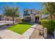 Beautiful two-story home with a manicured lawn and a charming entrance at 3507 E Jasper Dr, Gilbert, AZ 85296