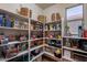 Well-organized pantry with an abundance of storage and shelving at 3507 E Jasper Dr, Gilbert, AZ 85296