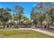 Community park with shaded picnic tables, park benches, and grassy areas at 5611 W Blackhawk Dr, Glendale, AZ 85308