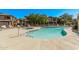 Community pool and spa area with lounge chairs for relaxation in the sun at 705 W Queen Creek Rd # 1154, Chandler, AZ 85248