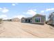 The backyard of this home offers a spacious area to create your own private retreat at 26650 W Siesta Ln, Buckeye, AZ 85396