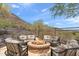 Enjoy evenings with a built-in firepit and comfortable seating, framed by scenic desert views at 36600 N Cave Creek Rd # 9B, Cave Creek, AZ 85331