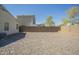 Expansive backyard with gravel landscaping, fenced for privacy and low upkeep at 4582 E Jadeite Dr, San Tan Valley, AZ 85143