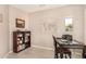 Bright and functional home office featuring neutral paint, a spacious desk, and a bookshelf at 20551 N 262Nd Ave, Buckeye, AZ 85396