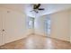 Bright bedroom featuring two windows and tile flooring, offering a refreshing space at 4354 N 82Nd St # 182, Scottsdale, AZ 85251