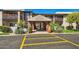 The entrance to Scottsdale Park Place Condominiums offers covered parking at 4354 N 82Nd St # 182, Scottsdale, AZ 85251