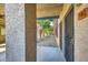 Exterior hallway featuring secure doors at 4354 N 82Nd St # 182, Scottsdale, AZ 85251