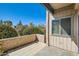 View of a patio with a wall at 4354 N 82Nd St # 182, Scottsdale, AZ 85251