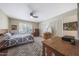 Bedroom featuring neutral walls, ceiling fan and plenty of natural light at 5429 N 78Th St, Scottsdale, AZ 85250