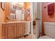 Bathroom featuring a sink vanity with a neutral countertop at 701 S Dobson Rd # 432, Mesa, AZ 85202