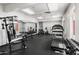 Well-equipped community gym boasts a variety of exercise machines and weights for residents' fitness needs at 701 S Dobson Rd # 432, Mesa, AZ 85202