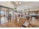 The spacious dining area provides access to the patio with great natural light at 13013 N Panorama Dr # 120, Fountain Hills, AZ 85268