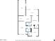 Detailed floor plan showcasing layout of the house with kitchen, living room, bedrooms, garage, and sunroom at 14212 N Newcastle Dr, Sun City, AZ 85351