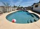 Refreshing pool with steps and beach ball, perfect for summer relaxation at 14803 N 55Th Ave, Glendale, AZ 85306