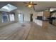 Spacious living room with carpet and tile, offering comfort and easy maintenance at 2233 E Behrend Dr # 85, Phoenix, AZ 85024