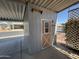 Useful storage shed next to carport offers extra storage space at 2233 E Behrend Dr # 85, Phoenix, AZ 85024