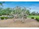 Playground with modern jungle gym equipment at 4606 S Ferric --, Mesa, AZ 85212